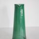 Vintage artistic green glass vase, Tarnowiec, Europe, 1970s