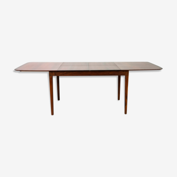 Extendable wooden dining table, manufactured by Lübke, Germany