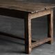 Rustic farmhouse dining table, France, 19th century