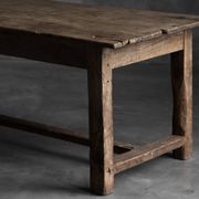 Rustic farmhouse dining table, France, 19th century