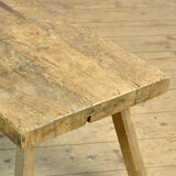 Vintage oak butcher's table/farmtable, 1930s