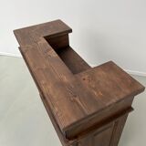 Pine trading counter completely restored