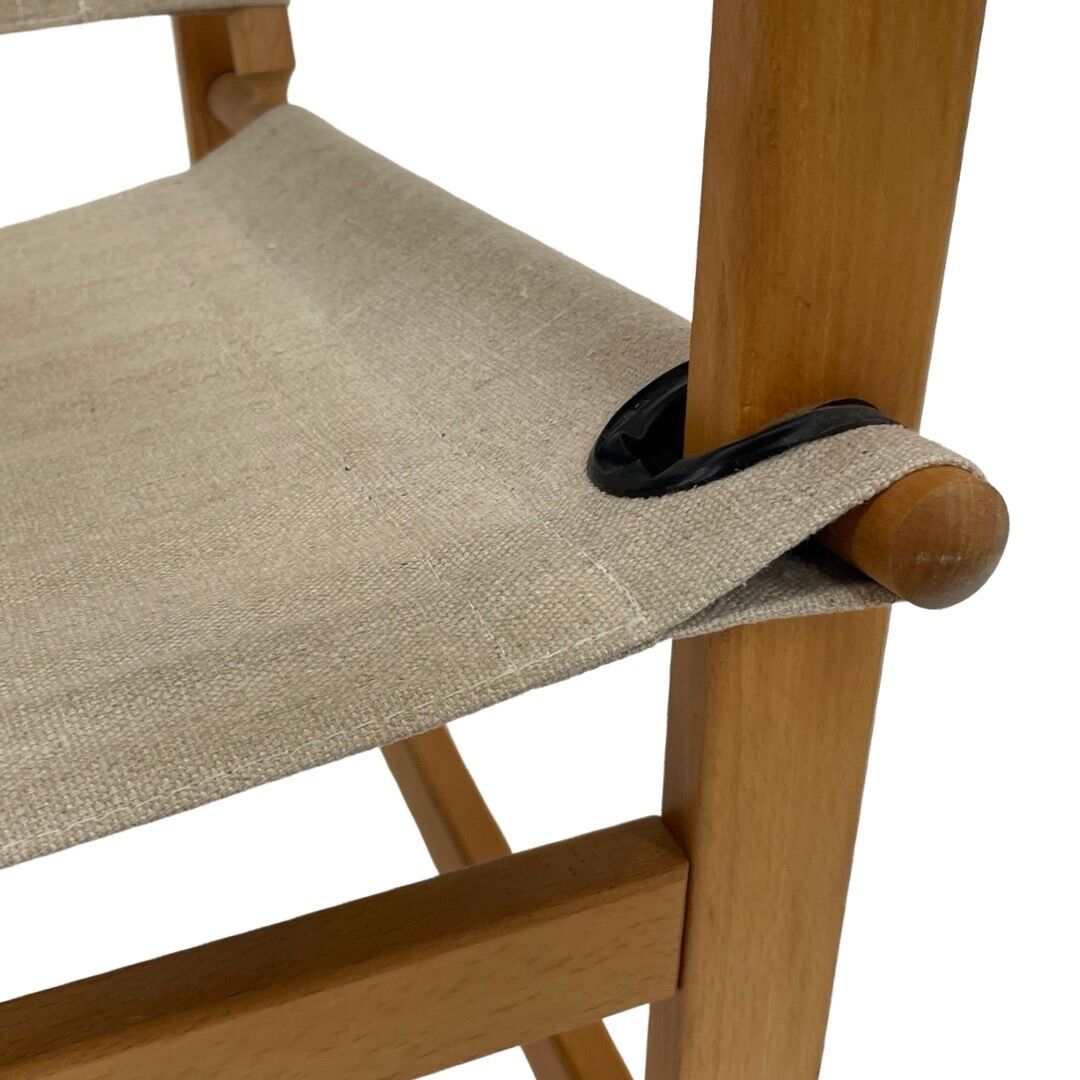 Vintage safari chair 1970's design easy chair