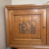 Solid cherry sideboard