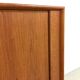 Danish teak tambour door Sideboard by Bernt Petersen 60s
