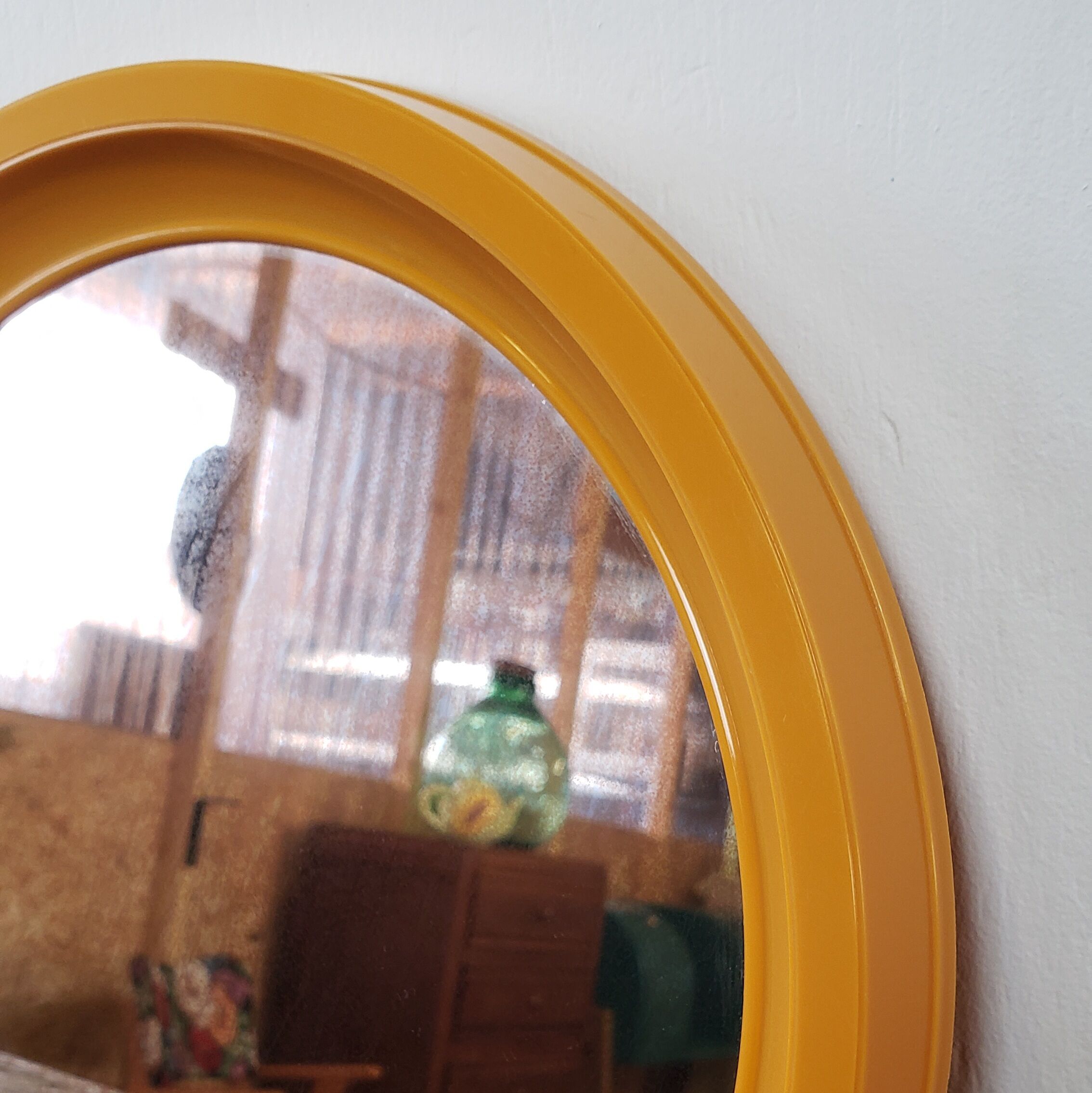 Orange mirror 70's