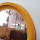Orange mirror 70's
