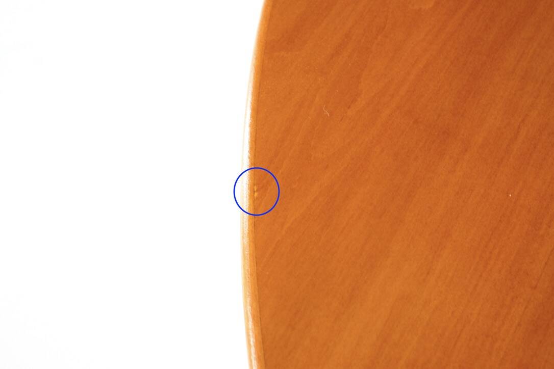 Wooden “Tulip” table by Eero Saarinen for Knoll International, USA 1958.