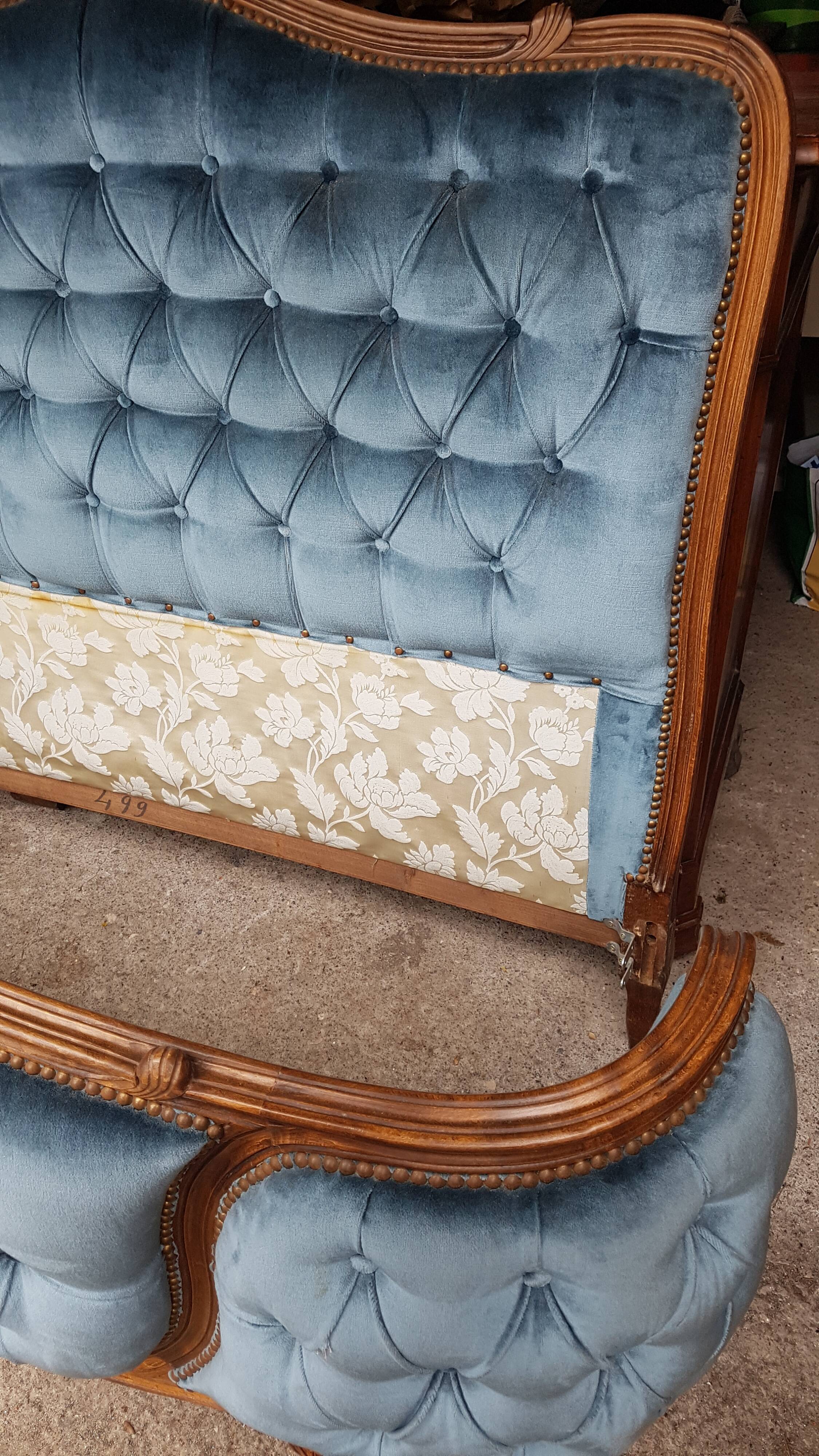 Old basket bed Louis XV style