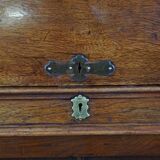 Antique English wooden bookshelf/secretaire from the 19th century