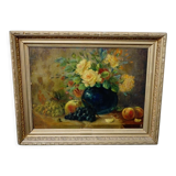 Painting "Still Life with Flower and Fruit".