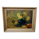 Peinture «Nature morte avec fleur et fruit».