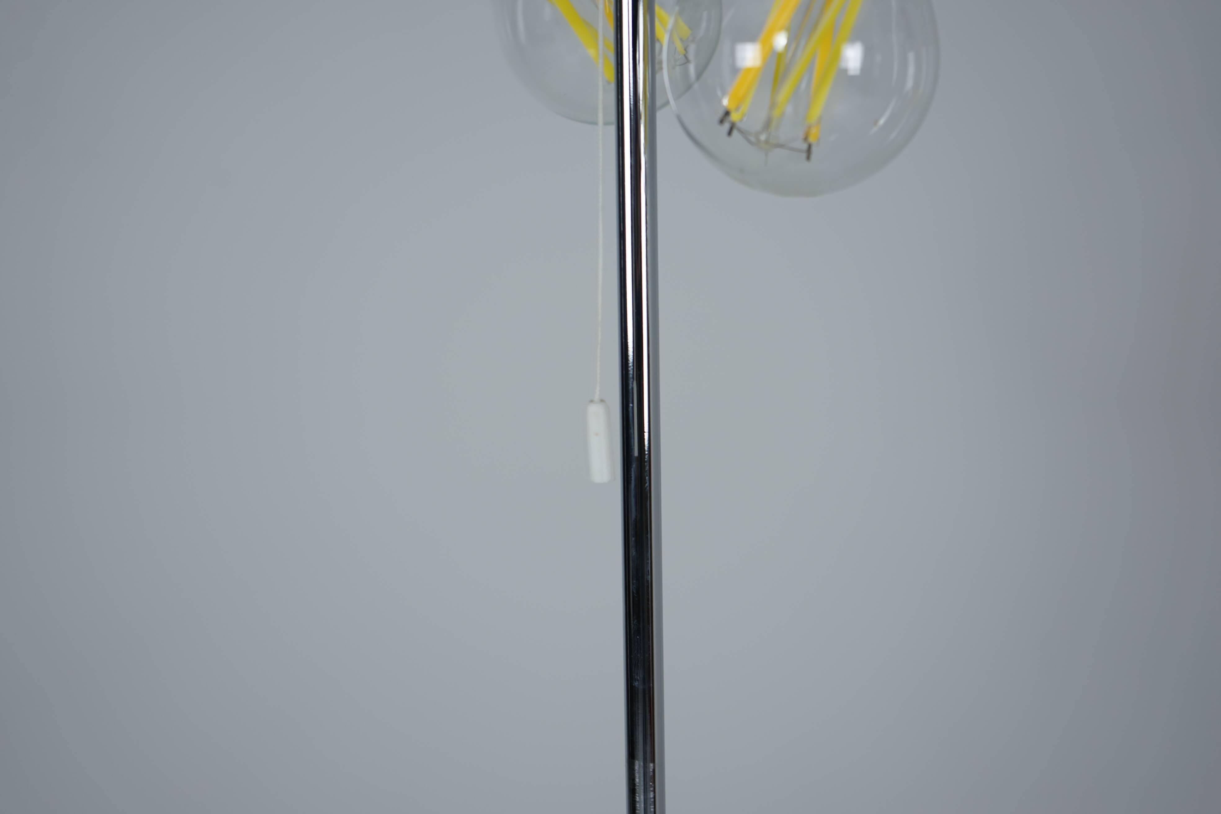 Height-adjustable floor lamp by Stiegler Marbach 1960s