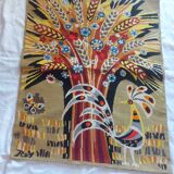 Tapestry with vintage canvas, Pierre Rey