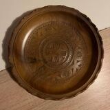 Assiette en Bois sculpté