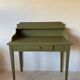 Green wooden dressing table