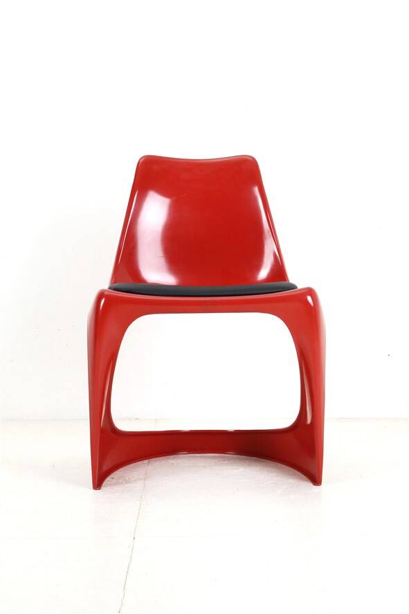 Reupholstered Cado / Steen Østergaard “290” / Space Age design / cantilever chair / 1960s / 1970s