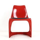 Reupholstered Cado / Steen Østergaard “290” / Space Age design / cantilever chair / 1960s / 1970s
