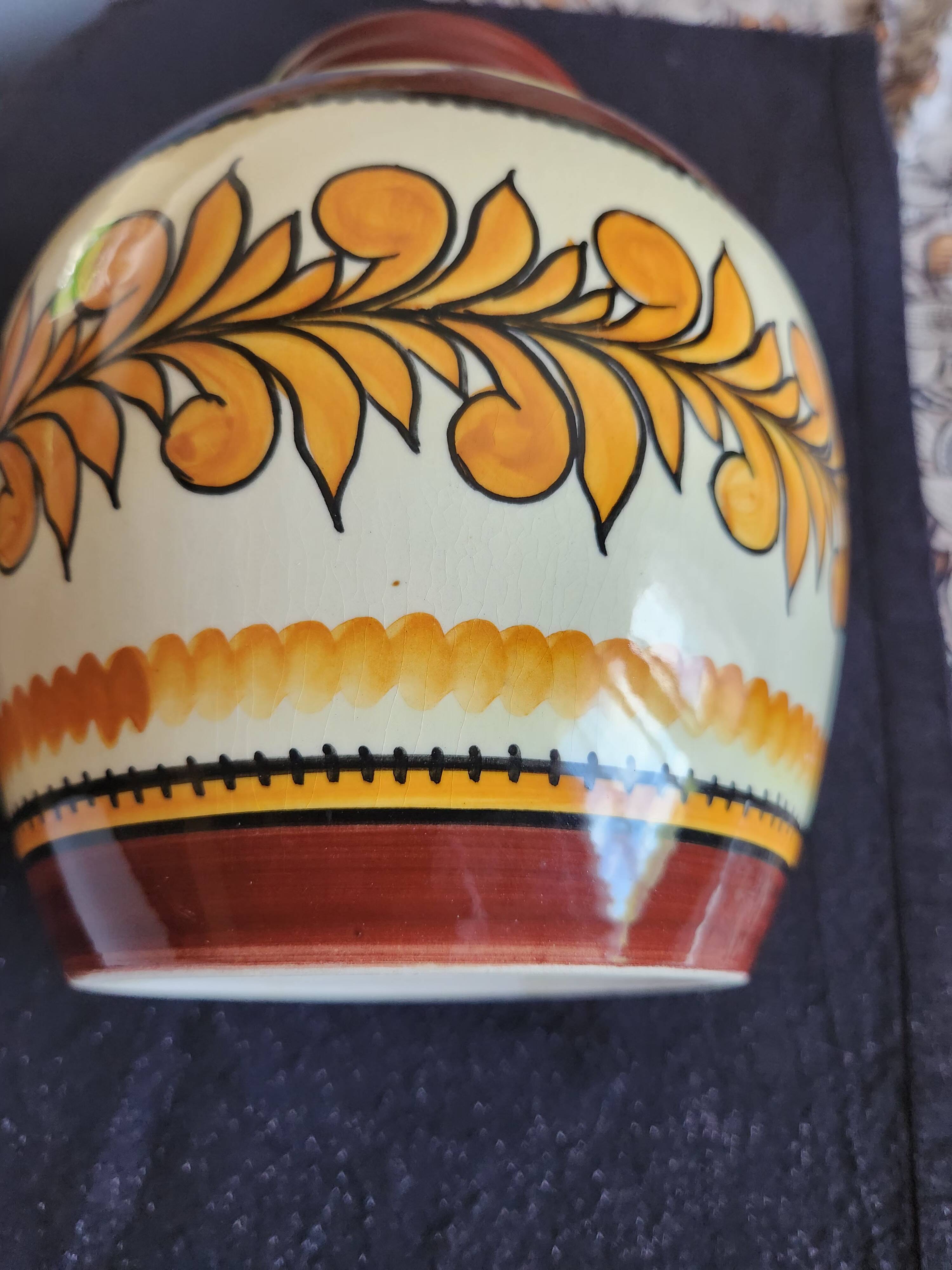 Art Deco vase Henriot Quimper