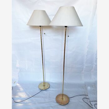 Set Brass lamppost