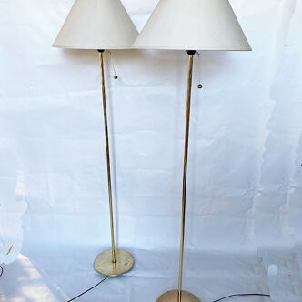 Set Brass lamppost