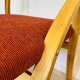 Vintage Dining Chairs by Ludvík Volák for Dřevopodnik Holešov, 1960’s, Set of 2