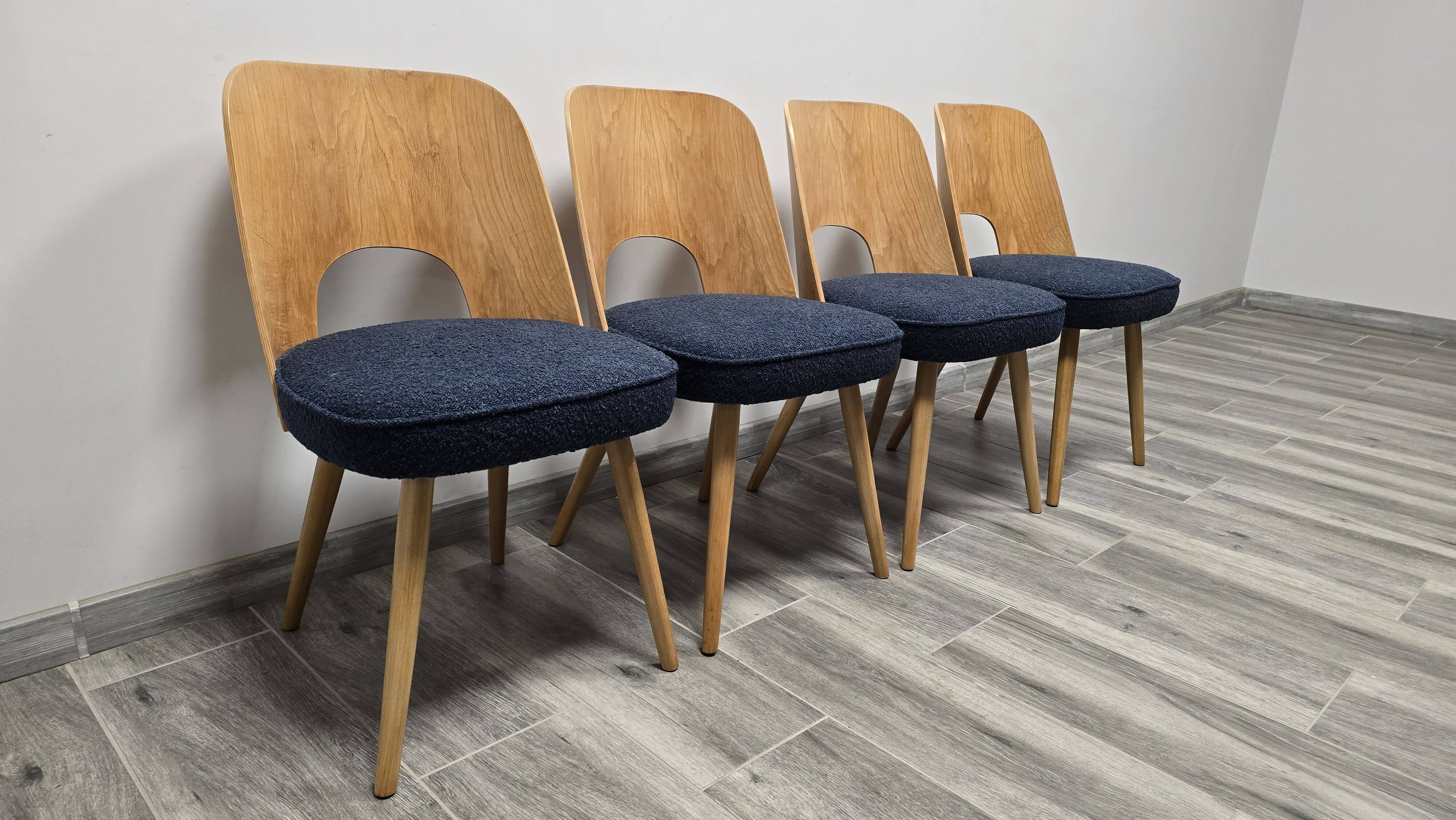 Dining Chairs by Oswald Haerdtl, 1950s, Set of 4