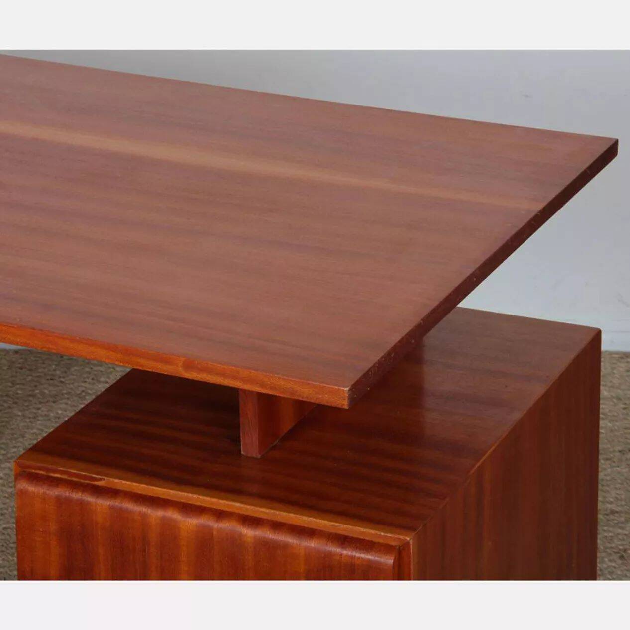 Vintage desk by Bohumil Landsman, 1970s