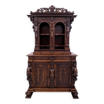 Historic cabinet, France, circa 1870.