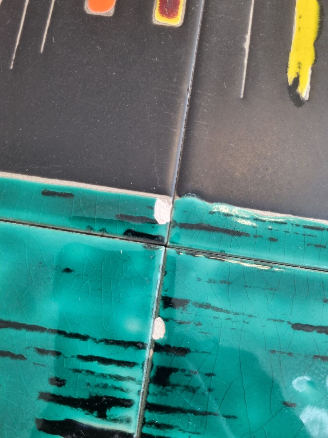 Vintage coffee table signed