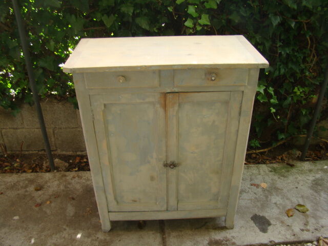 Old patinated Parisian buffet