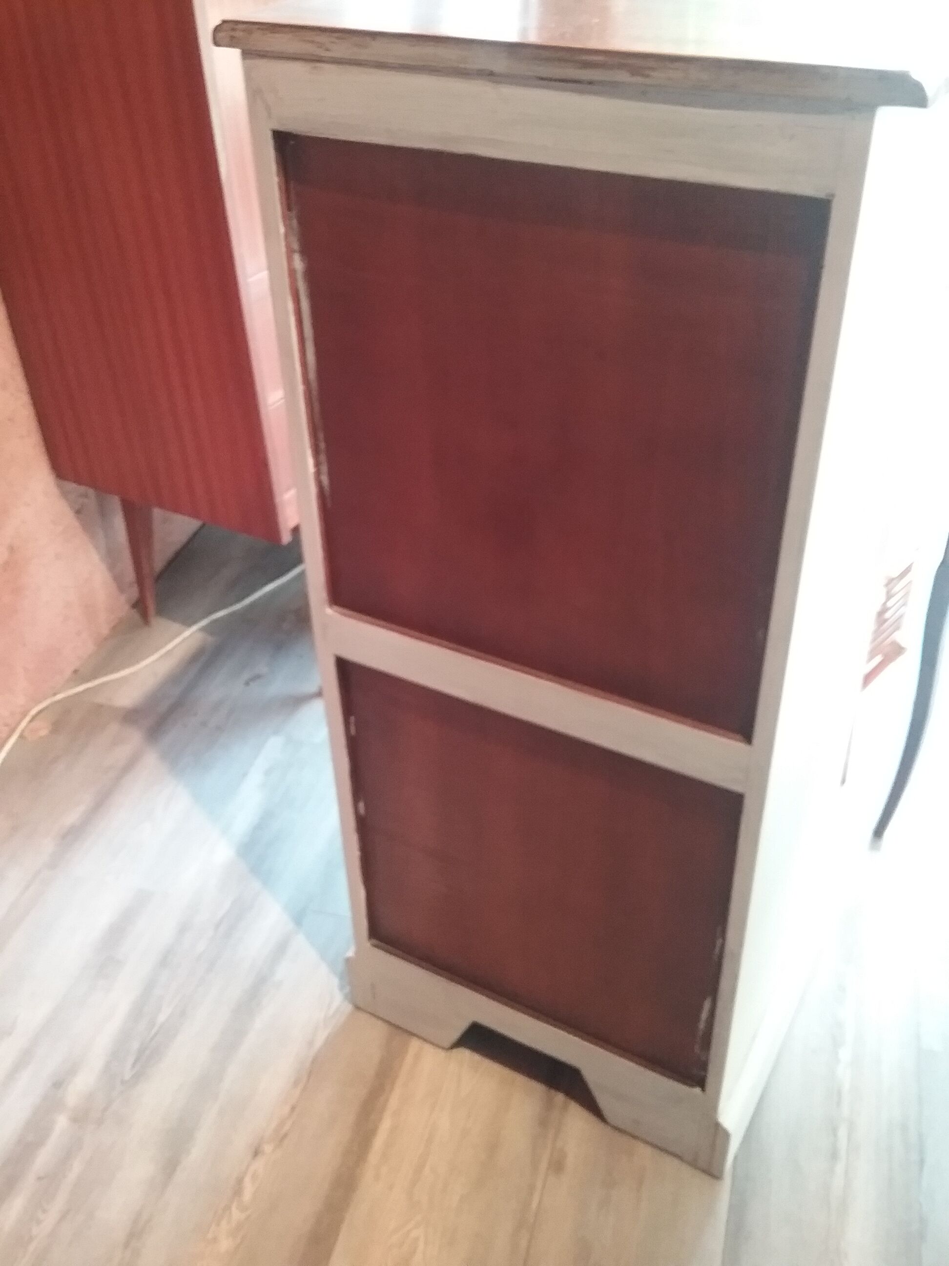 Patinated vintage ragpicker