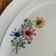 Plat ovale vintage L'Amandinoise Printemps