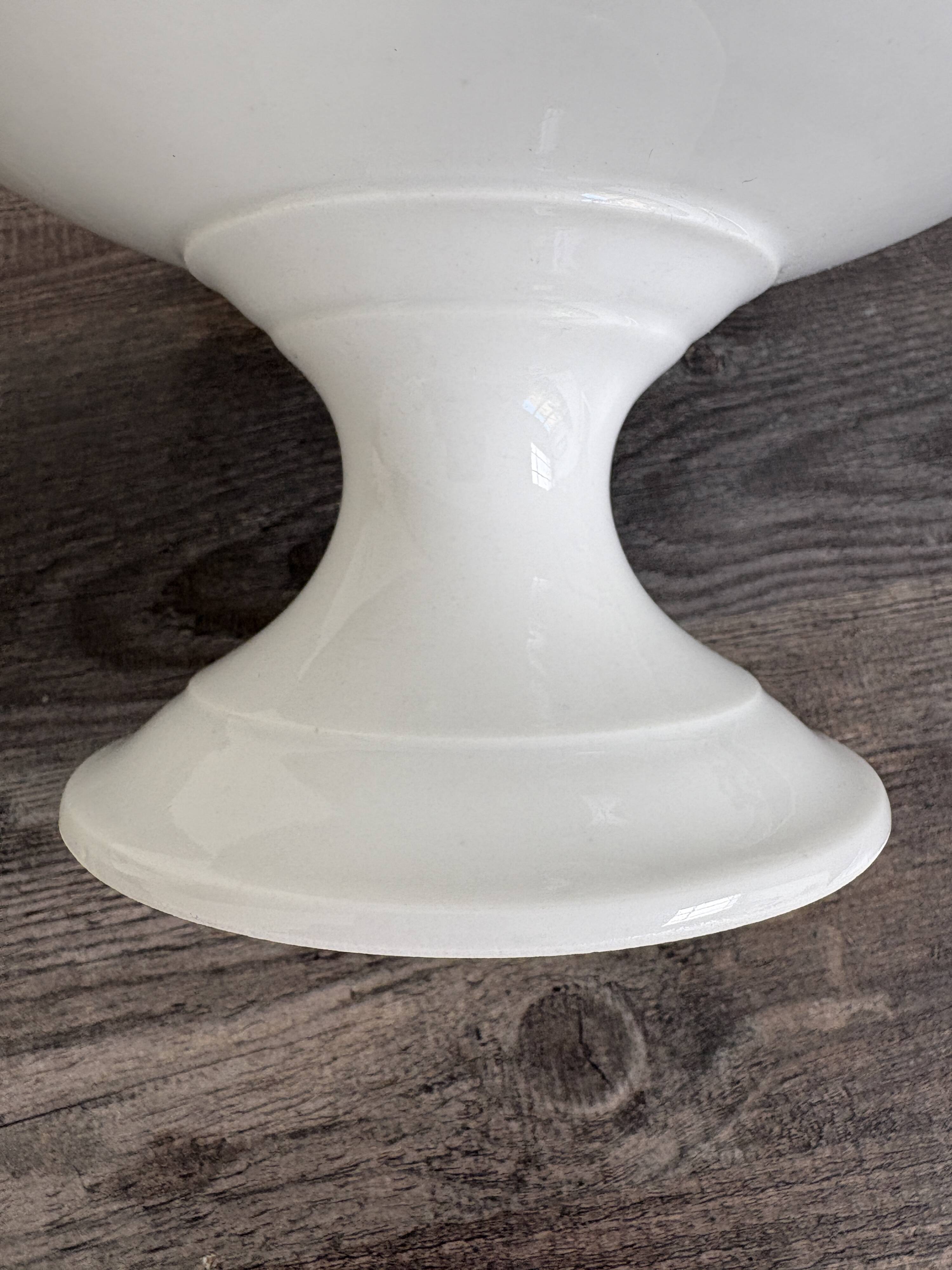 Antique porcelain footed cup