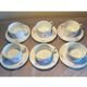 6 Art Deco RGK cups and saucers