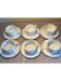6 Art Deco RGK cups and saucers