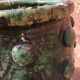 Traditional and authentic tamegroute pottery jar