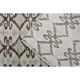 1970s Turkish Hand-Knotted Wool Cotton Beige Runner Rug 70x262