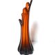 Organic blown glass vase