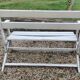 Old Small foldable wooden bench