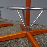 Pair of Scandinavian bar stools AB Bröderna Johansons Fåtöljindustri