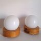 Pair of bedside lamps