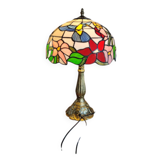 Tiffany Lamp Glass Paste and Metal