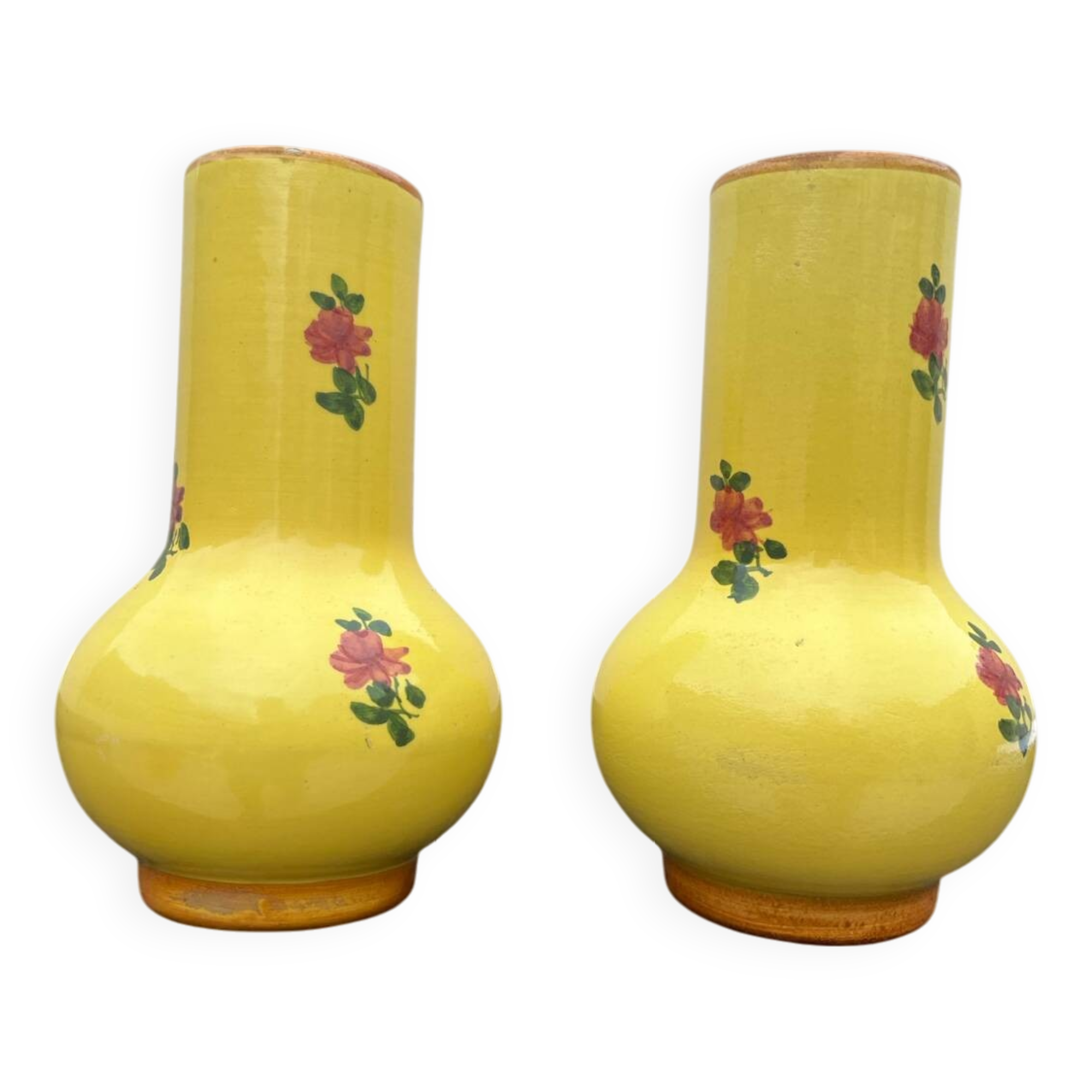 Pair of Vallauris vases by Jerome Massier