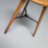 High Beech Stool, Denmark, 1960s