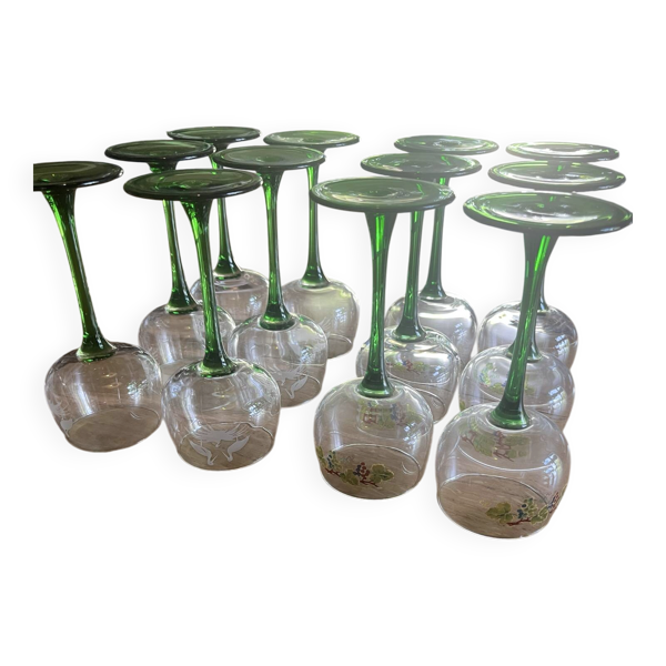Verres à vin blanc