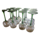 White wine glasses