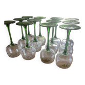 White wine glasses