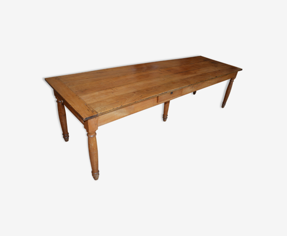Cherry farm table