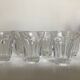 Set de 6 verres shot tulipe à côtes plates néo classique 1950